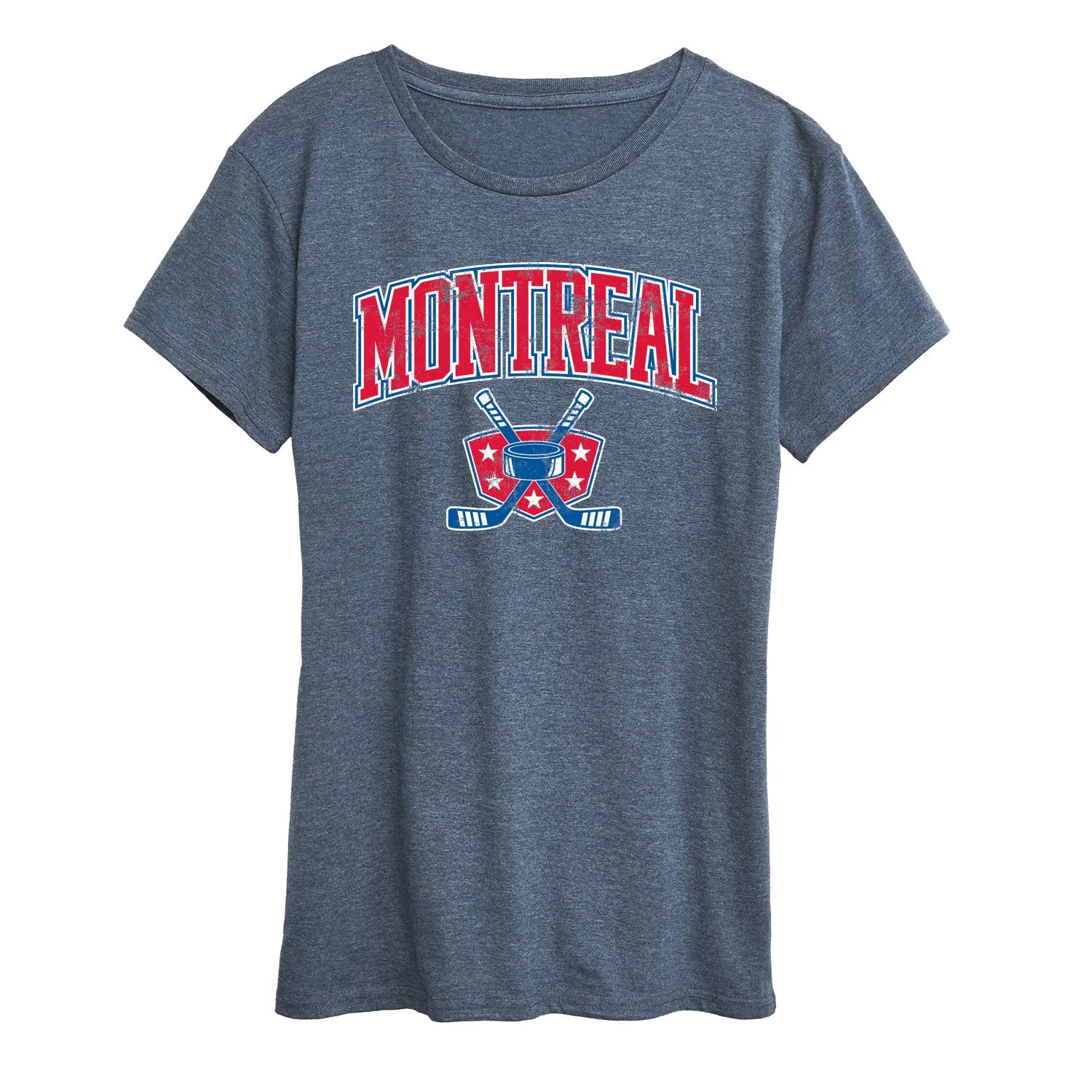 Instant Message - Montreal Hockey - Women's Short Sleeve Graphic T-Shirt sold by Zulily product image thumbnail 2