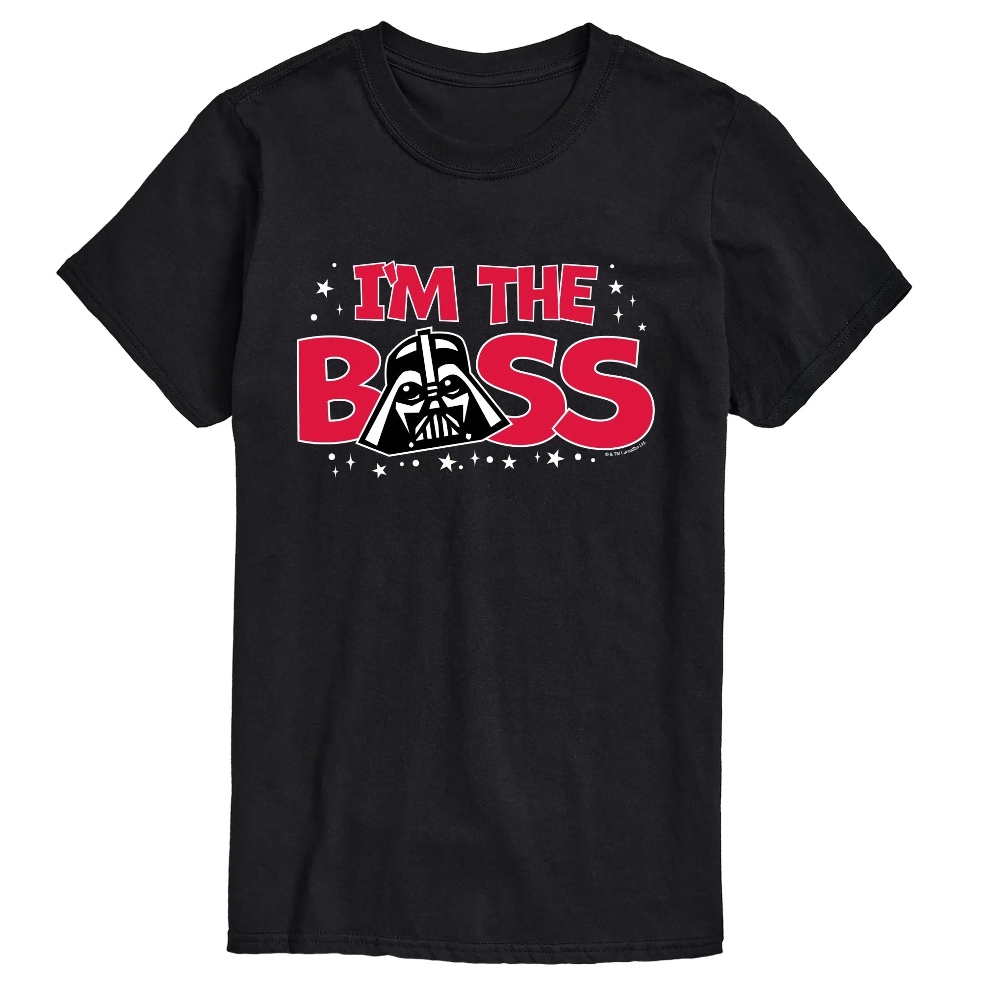 Star Wars - Vader I'm the Boss - Men's Short Sleeve Graphic T-Shirt sold by Zulily