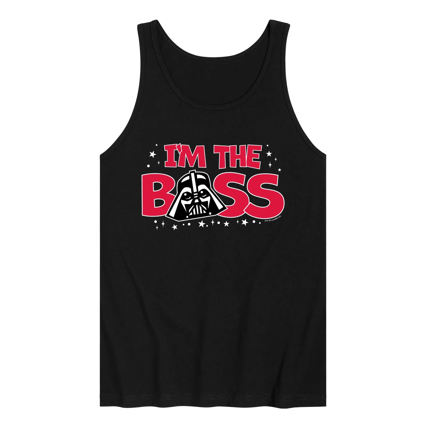 Star Wars - Vader I'm the Boss - Men's Sleeveless Graphic Tank sold by Zulily