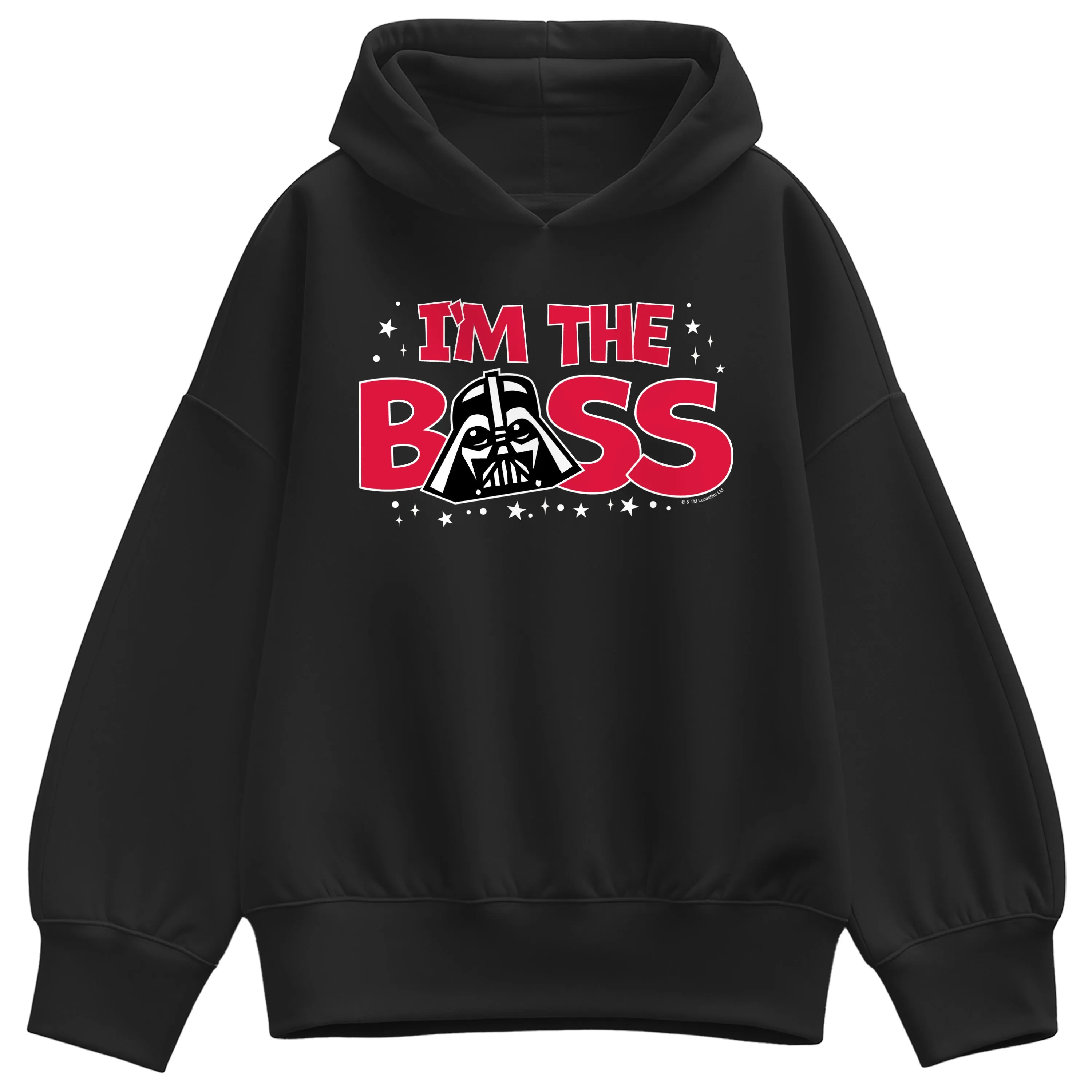 Star Wars - Vader I'm the Boss - Women's Oversized Fleece Hoodie Sweatshirt sold by Zulily