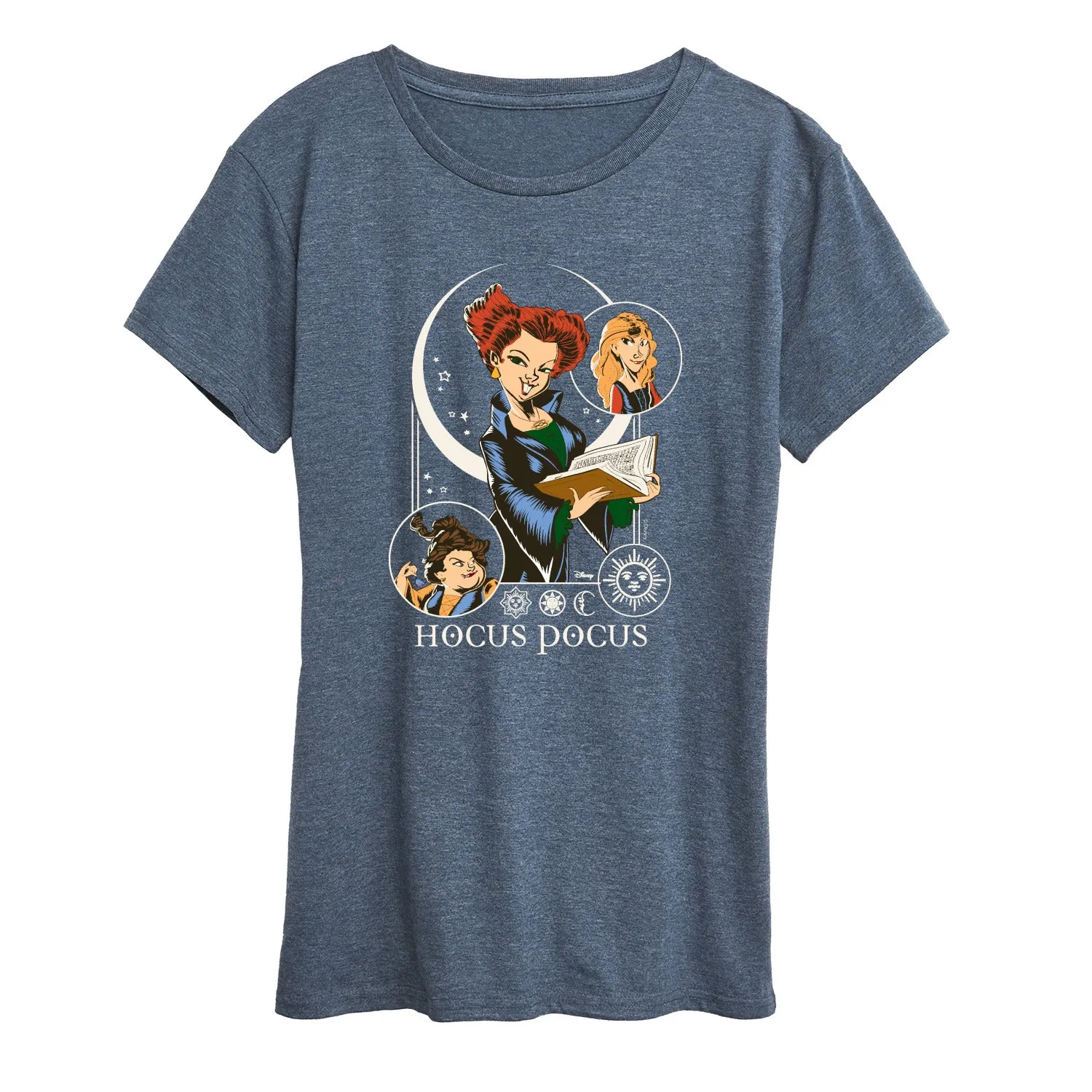 Hocus Pocus - Celestial Art Nouveau - Women's Short Sleeve Graphic T-Shirt sold by Zulily product image thumbnail 4