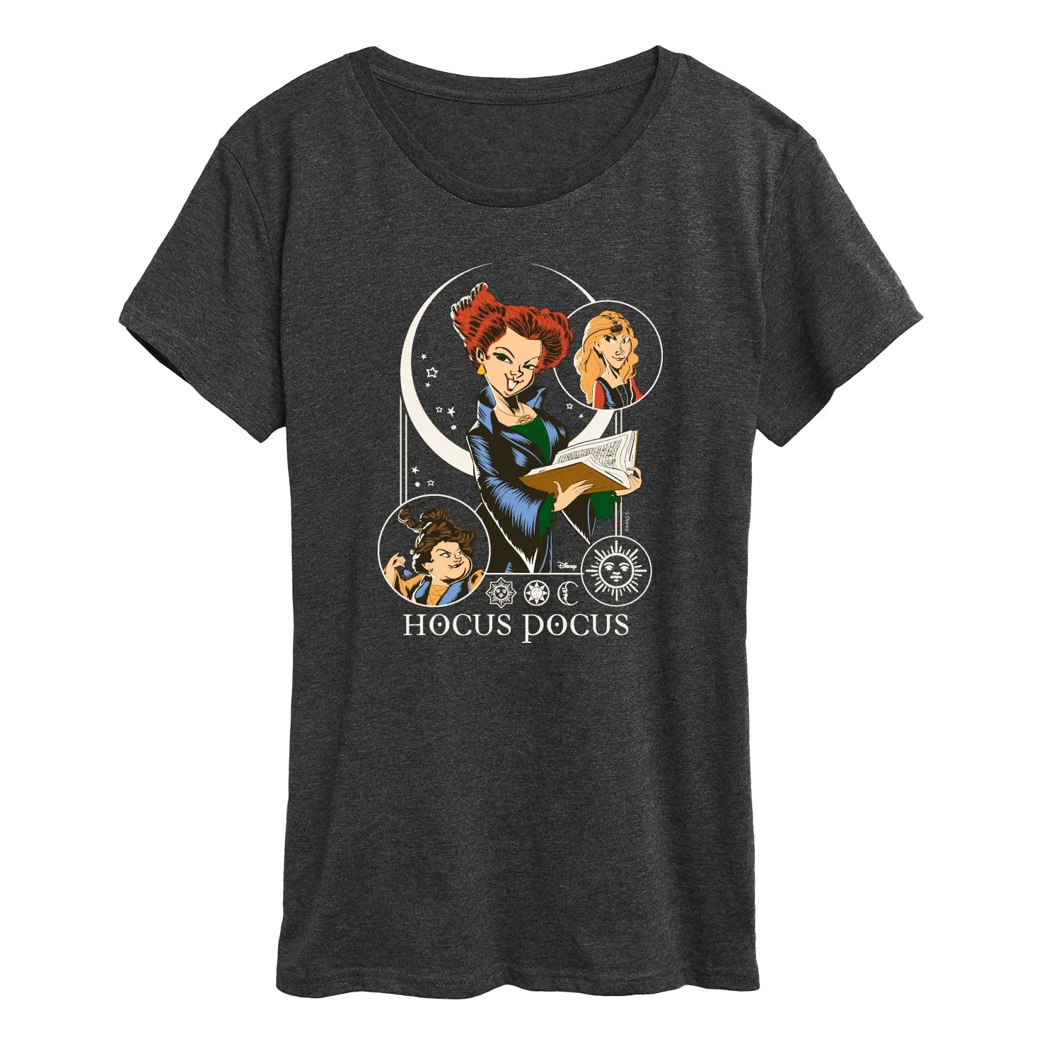 Hocus Pocus - Celestial Art Nouveau - Women's Short Sleeve Graphic T-Shirt sold by Zulily product image thumbnail 5