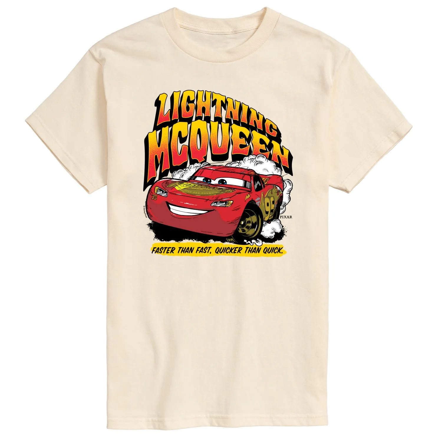 Cars - Faster Than Fast - Men's Short Sleeve Graphic T-Shirt sold by Zulily product image thumbnail 3