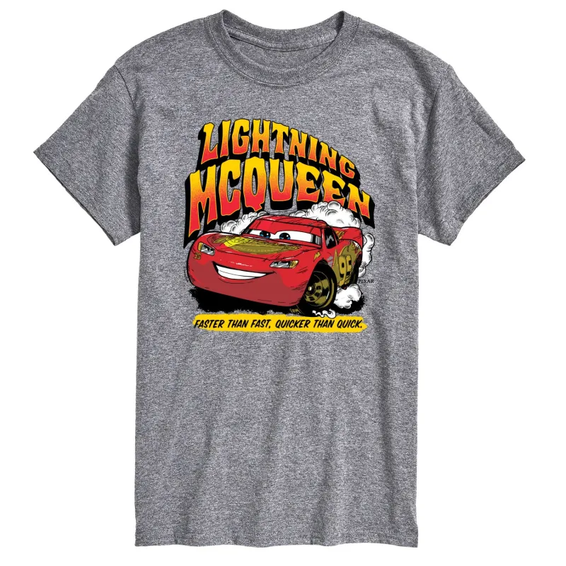 Cars - Faster Than Fast - Men's Short Sleeve Graphic T-Shirt made by Zulily