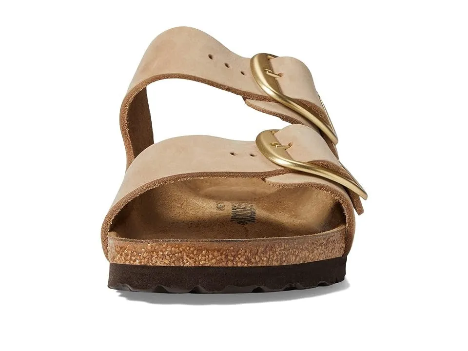 Birkenstock Arizona Big Buckle Nubuck Leather Sandcastle sold by Zulily product image thumbnail 4