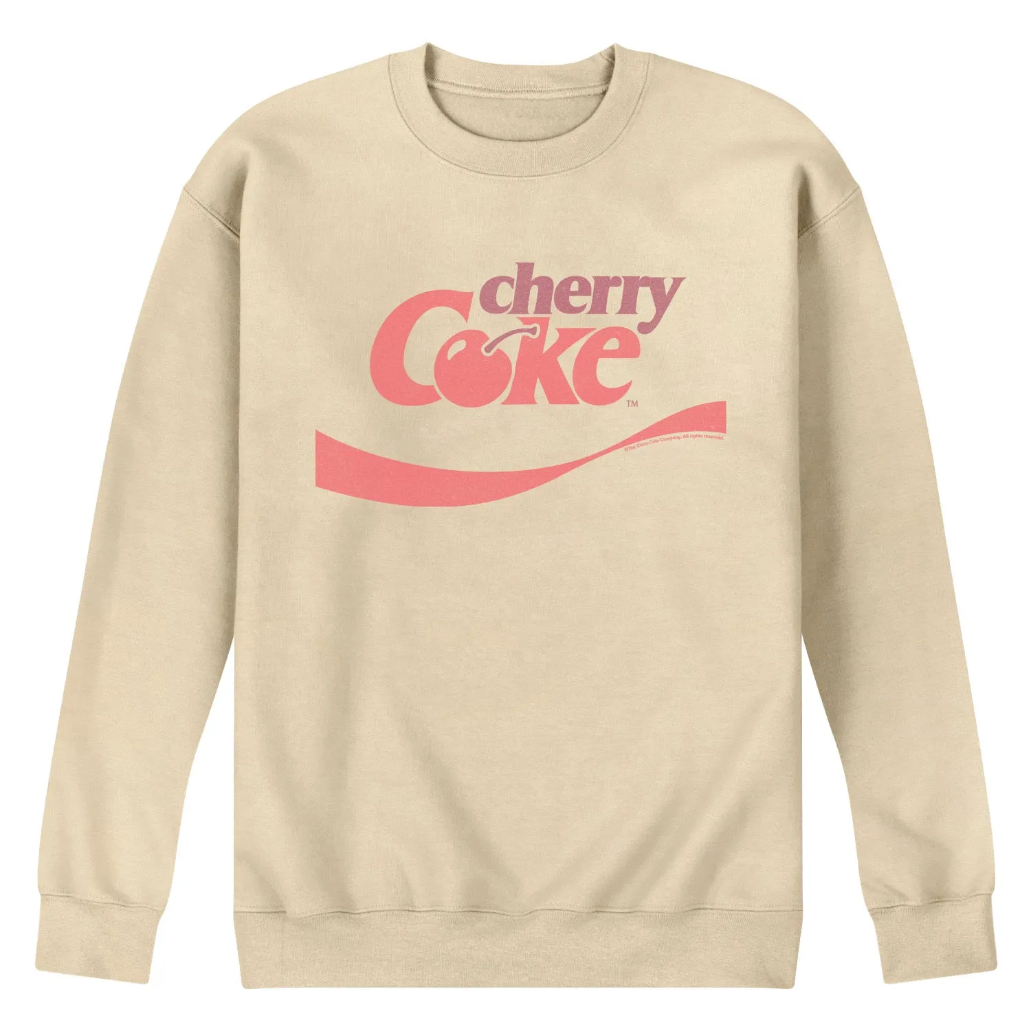 Coca-Cola - Cherry Coke - Men's Crew Fleece Sweatshirt sold by Zulily