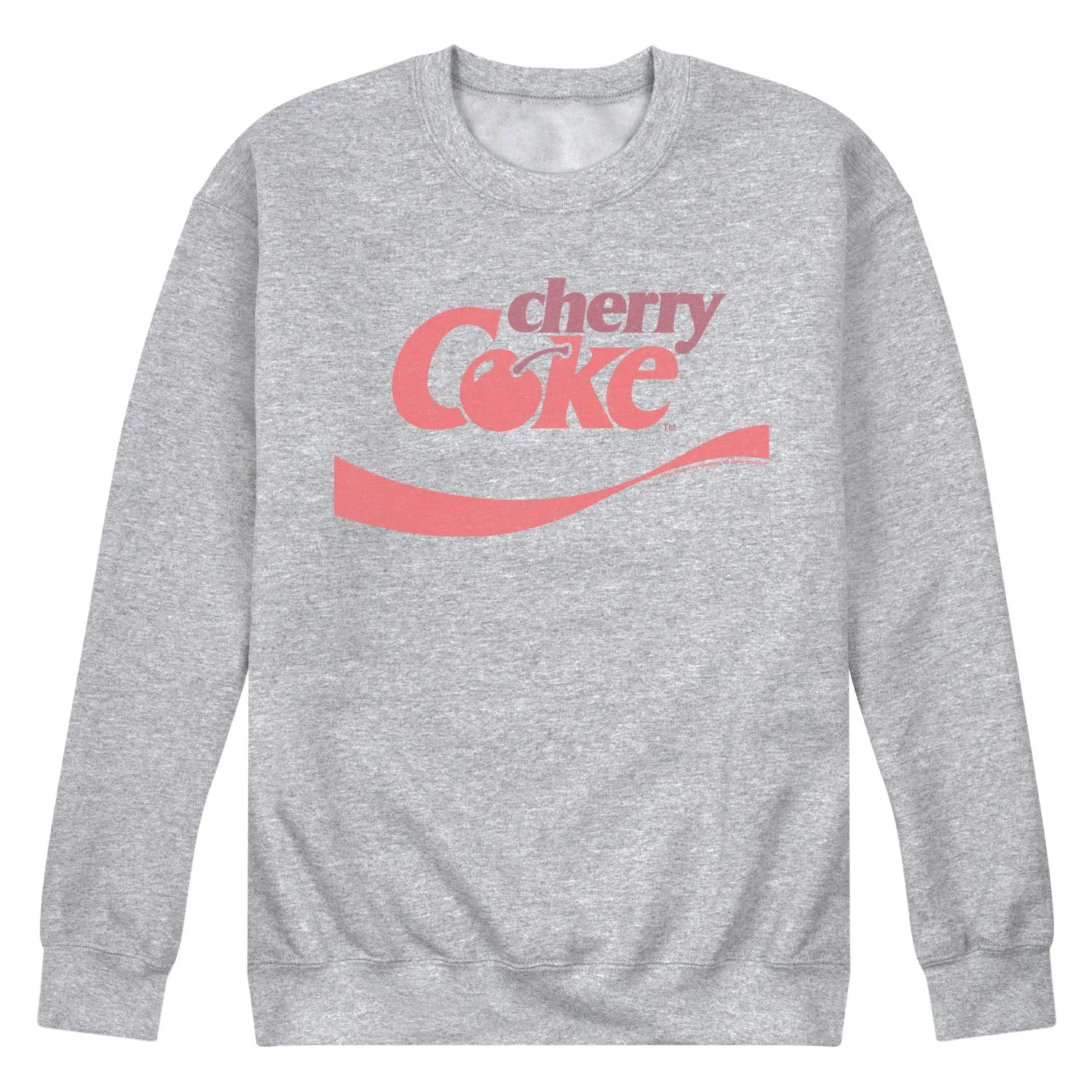 Coca-Cola - Cherry Coke - Men's Crew Fleece Sweatshirt sold by Zulily product image thumbnail 2