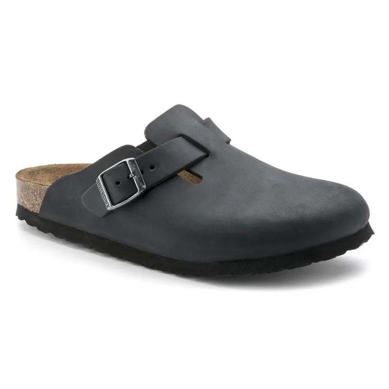 Birkenstock Boston Oiled Leather Clogs made by Zulily