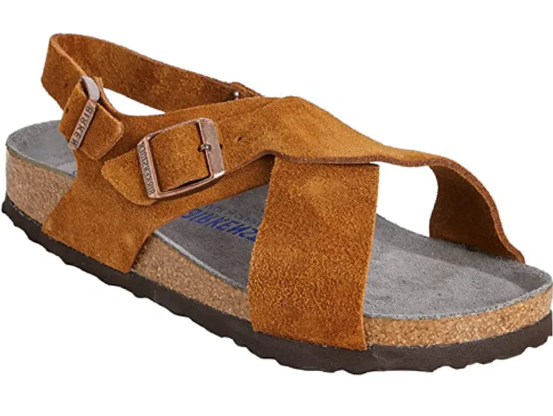 Birkenstock Tulum Soft FootBed Suede Leather Mink sold by Zulily