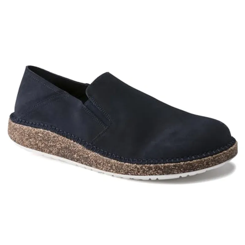 Birkenstock Callan Suede Leather Navy sold by Zulily