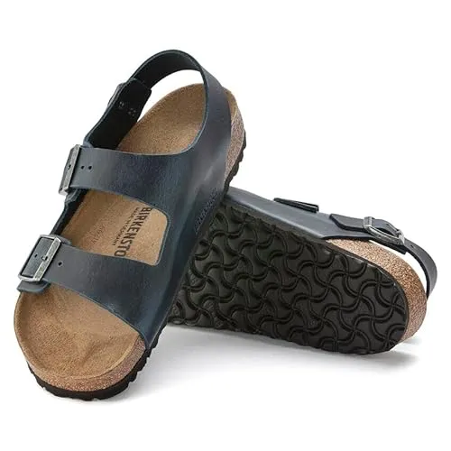 Birkenstock Unisex Milano Oiled Leather Insignia Blue sold by Zulily product image thumbnail 2