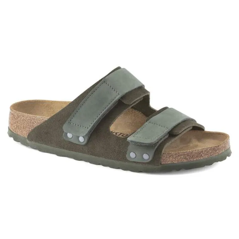 Birkenstock Unisex Uji Nubuck Leather Thyme sold by Zulily