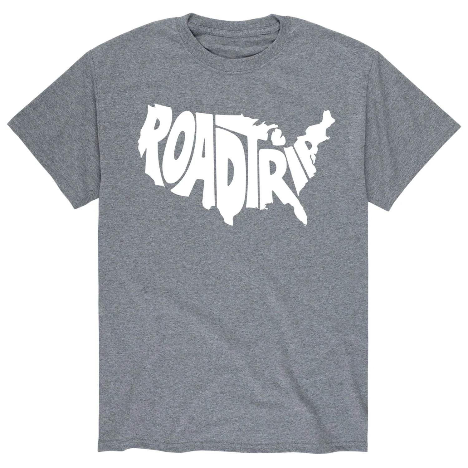 Instant Message - Road Trip US Map - Men's Short Sleeve Graphic T-Shirt sold by Zulily