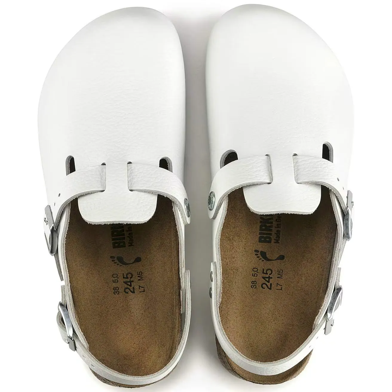 Birkenstock Unisex Tokio Super Grip Leather White sold by Zulily product image thumbnail 2