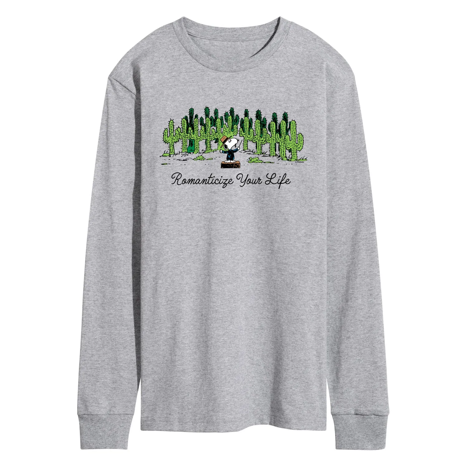 Peanuts - Romanticize Life - Men's Long Sleeve Graphic T-Shirt sold by Zulily product image thumbnail 2