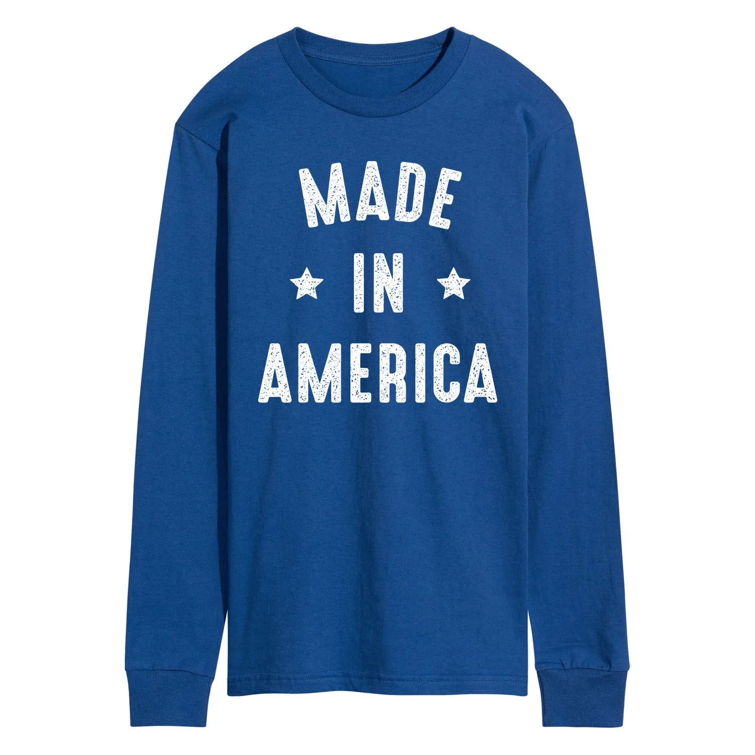 Instant Message - Made in America - Men's Long Sleeve Graphic T-Shirt sold by Zulily
