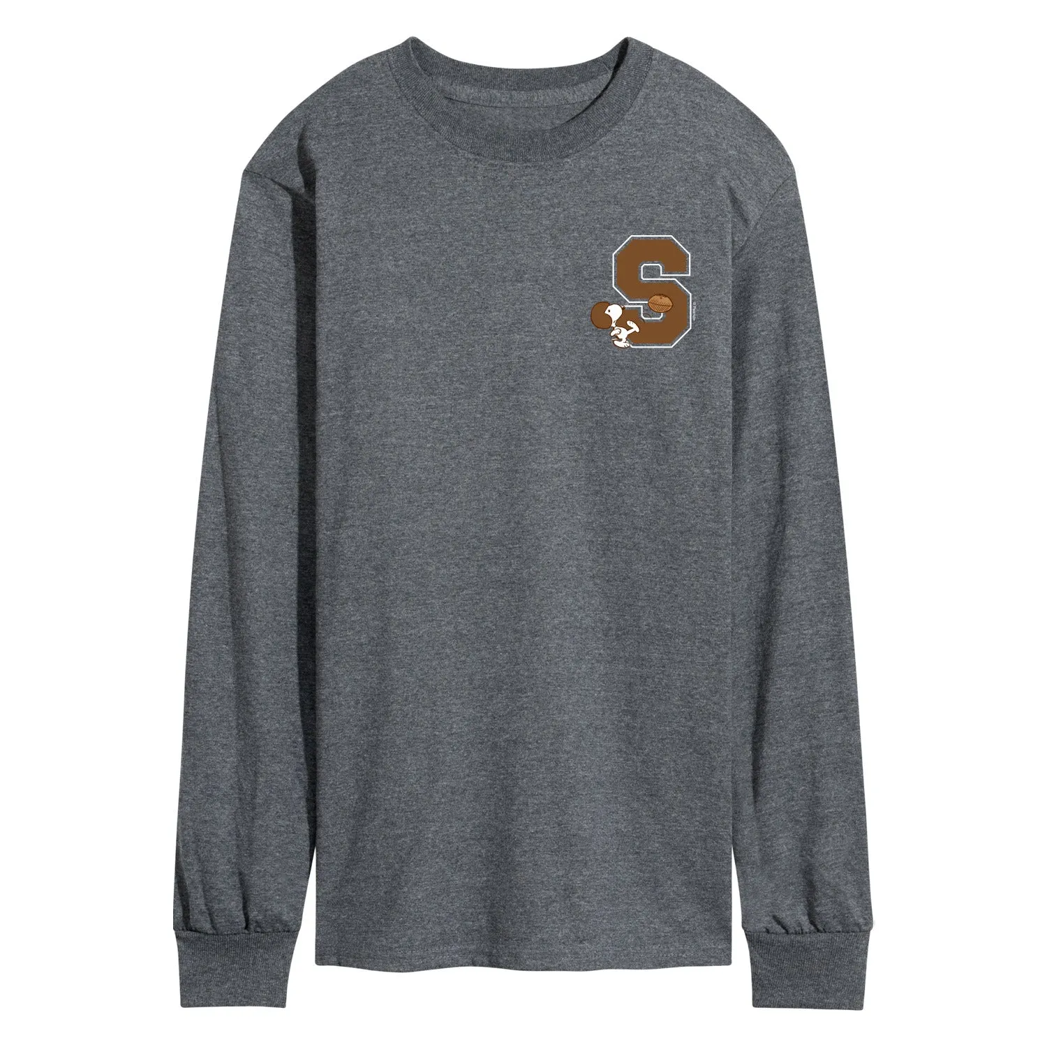 Peanuts - Snoopy School Football - Men's Long Sleeve Graphic T-Shirt sold by Zulily product image thumbnail 3