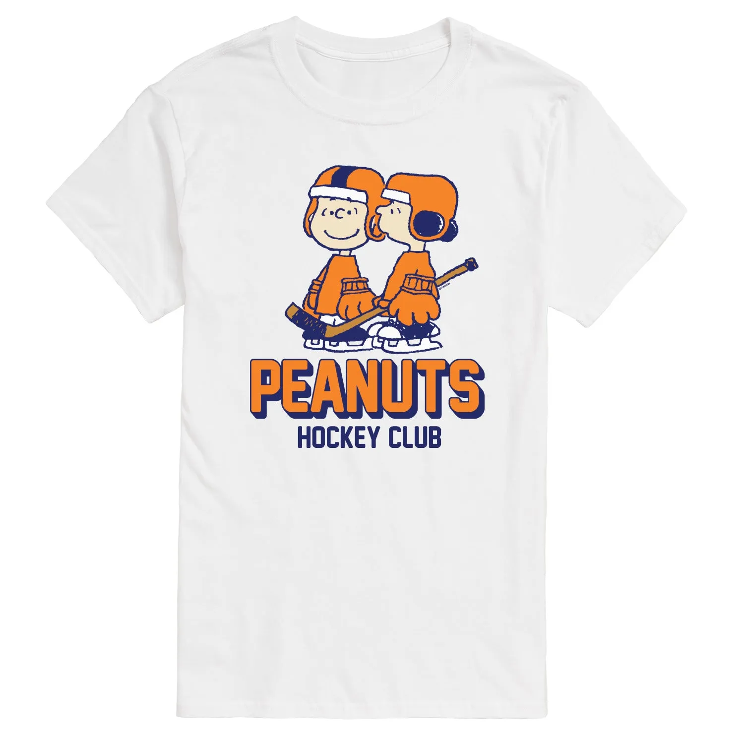 Peanuts - Hockey Club - Men's Short Sleeve Graphic T-Shirt sold by Zulily