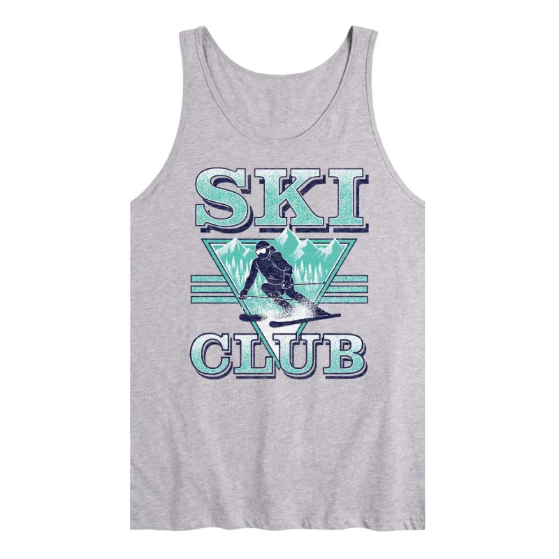 Instant Message - Ski Club - Men's Tank Top made by Zulily