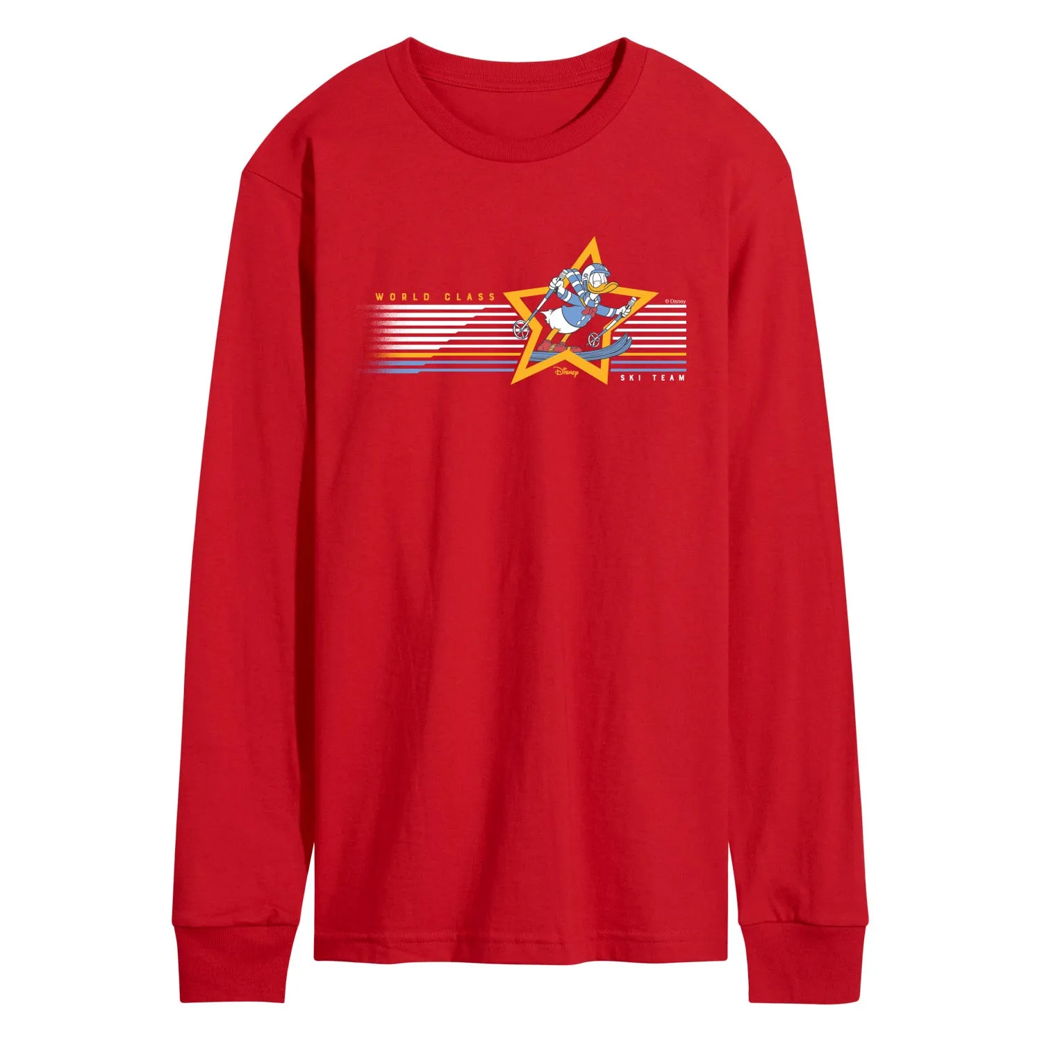 Disney - World Class Ski - Men's Long Sleeve Graphic T-Shirt sold by Zulily product image thumbnail 5