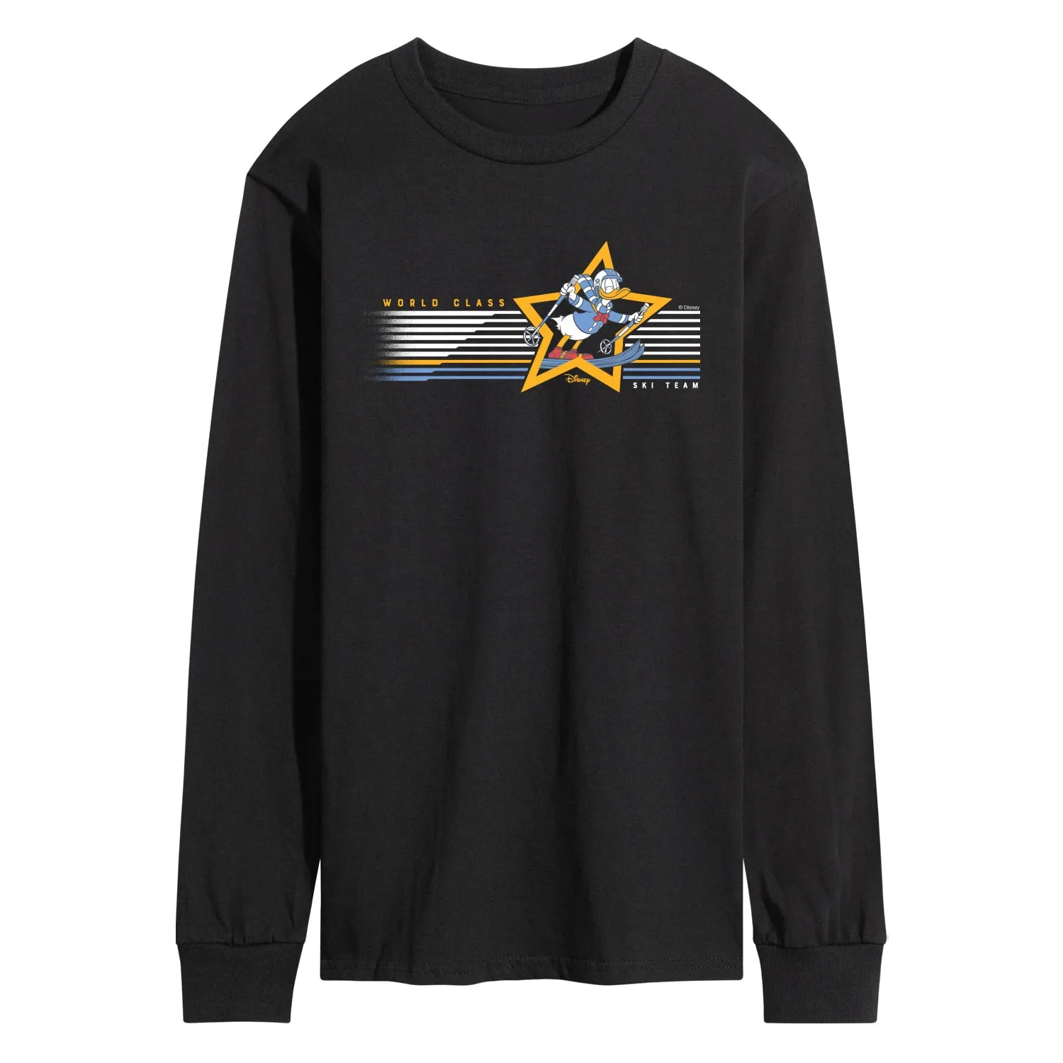 Disney - World Class Ski - Men's Long Sleeve Graphic T-Shirt sold by Zulily product image thumbnail 2