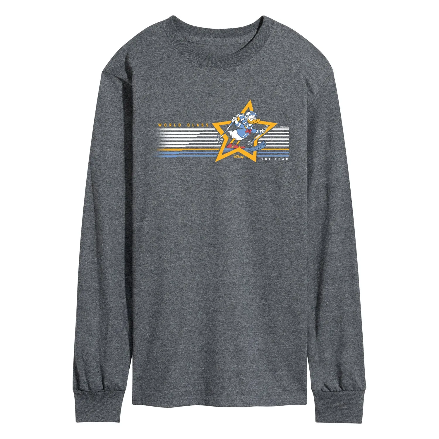 Disney - World Class Ski - Men's Long Sleeve Graphic T-Shirt sold by Zulily product image thumbnail 3