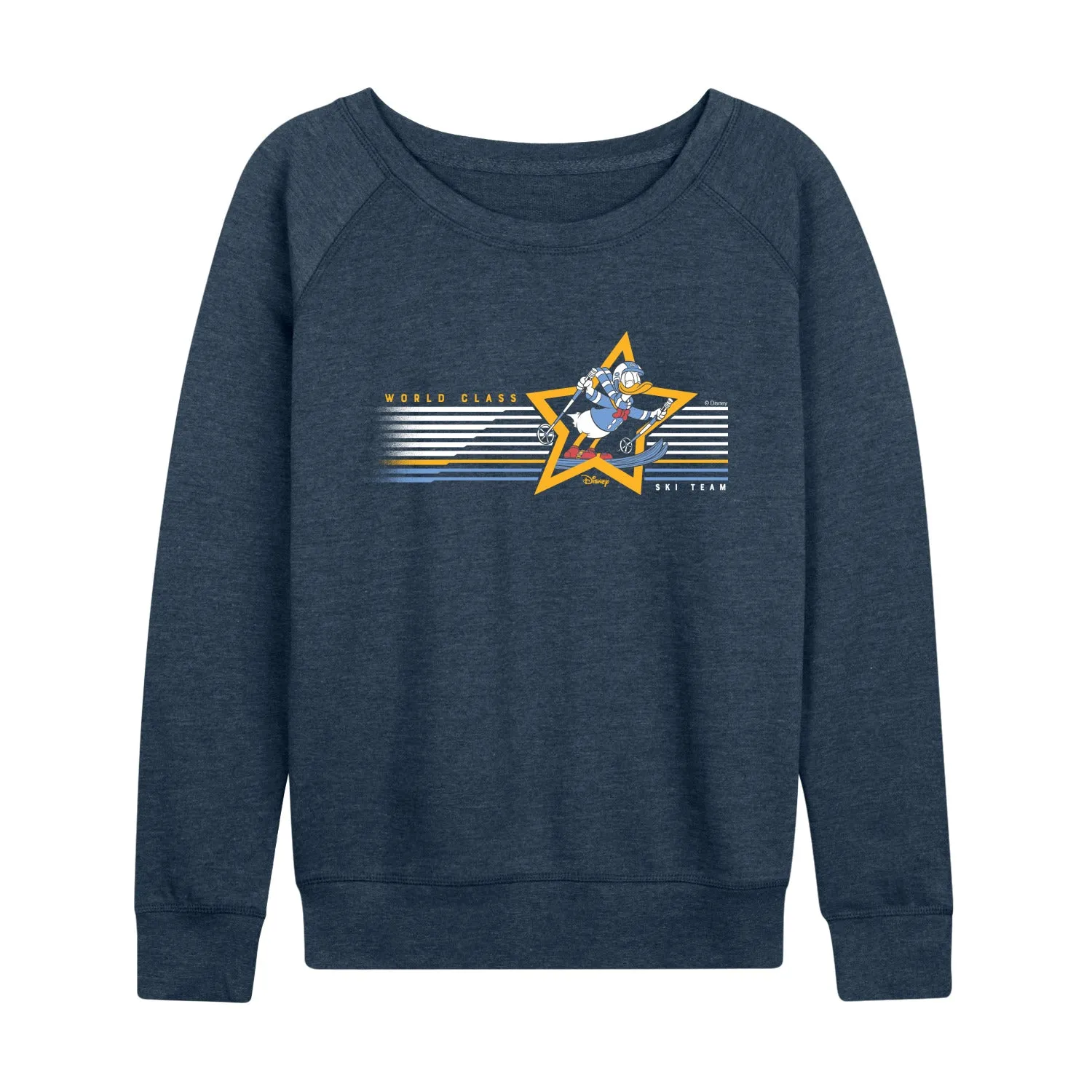 Disney - World Class Ski - Women's French Terry Long Sleeve Pullover sold by Zulily product image thumbnail 4