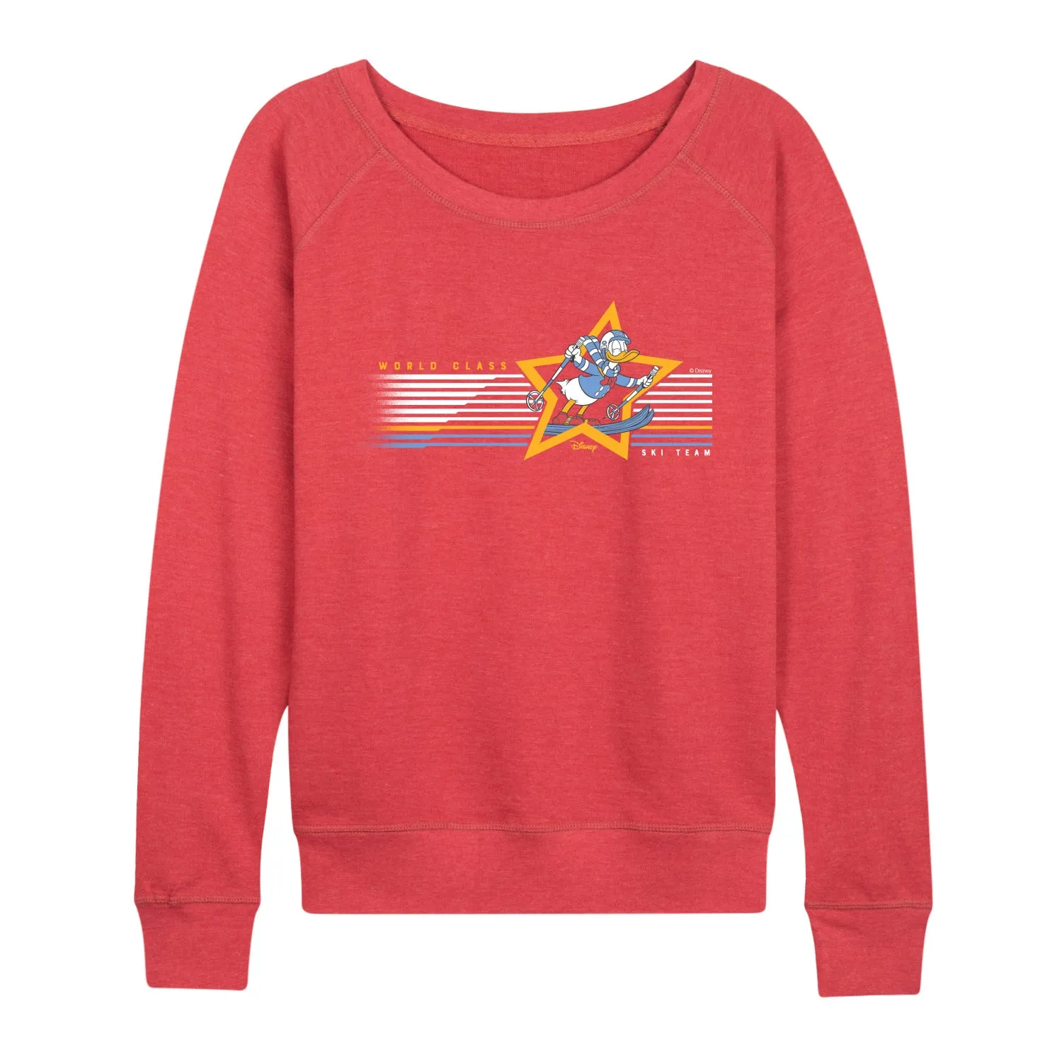 Disney - World Class Ski - Women's French Terry Long Sleeve Pullover sold by Zulily product image thumbnail 5