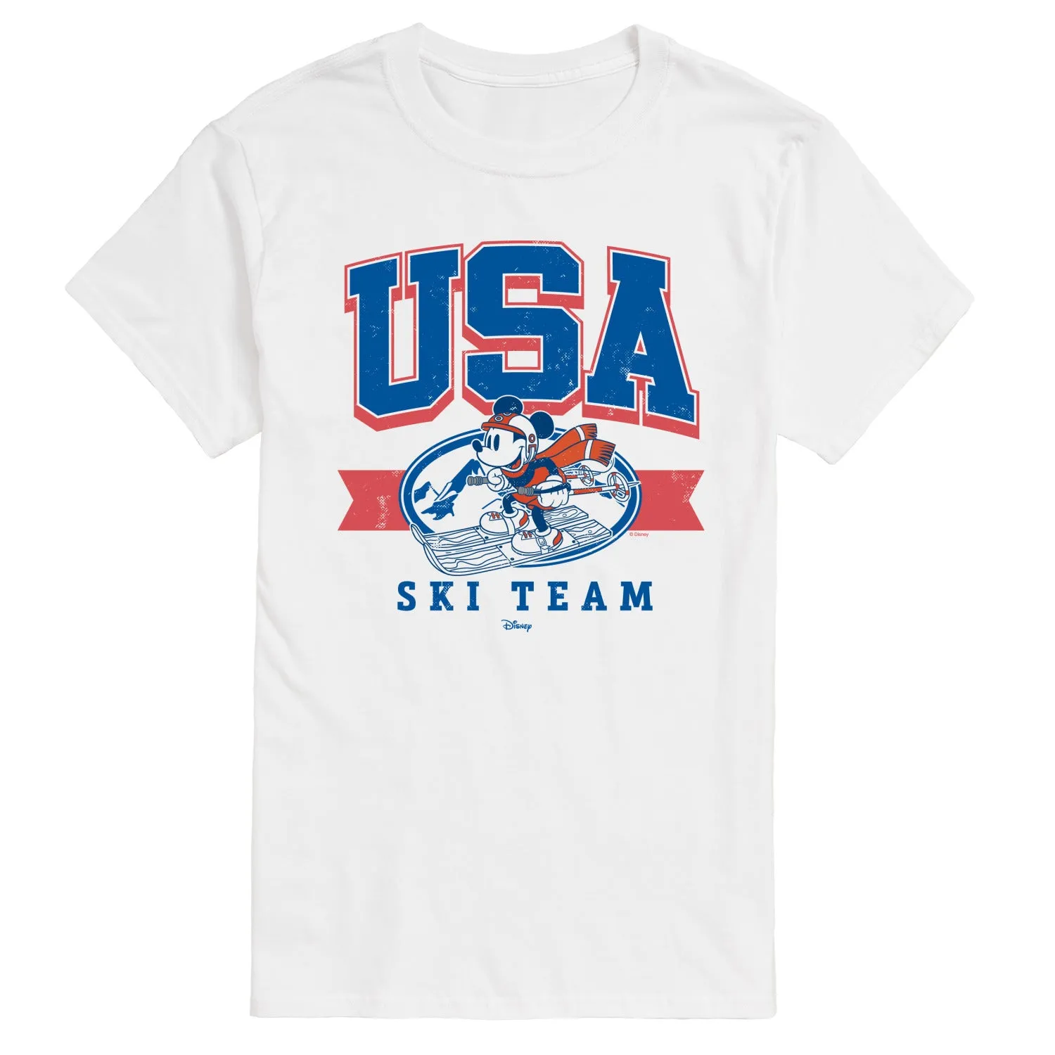 Disney - USA Ski Team - Men's Short Sleeve Graphic T-Shirt sold by Zulily product image thumbnail 3
