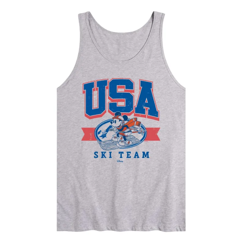 Disney - USA Ski Team - Men's Sleeveless Graphic Tank made by Disney