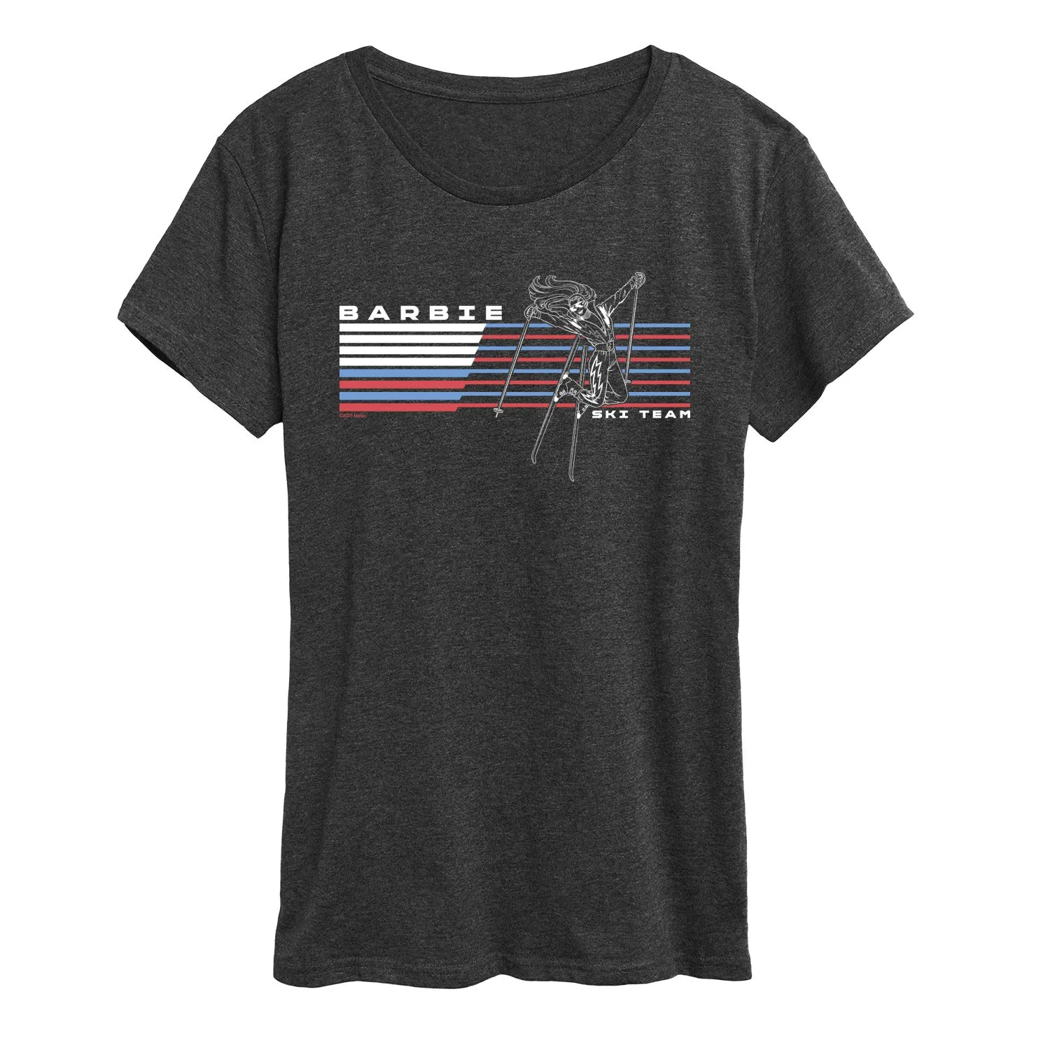 Barbie - Ski Team - Women's Short Sleeve Graphic T-Shirt sold by Zulily product image thumbnail 4