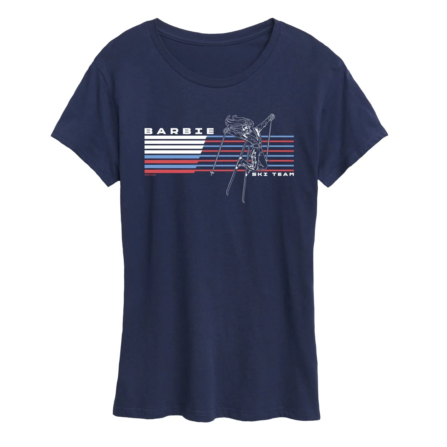 Barbie - Ski Team - Women's Short Sleeve Graphic T-Shirt sold by Zulily