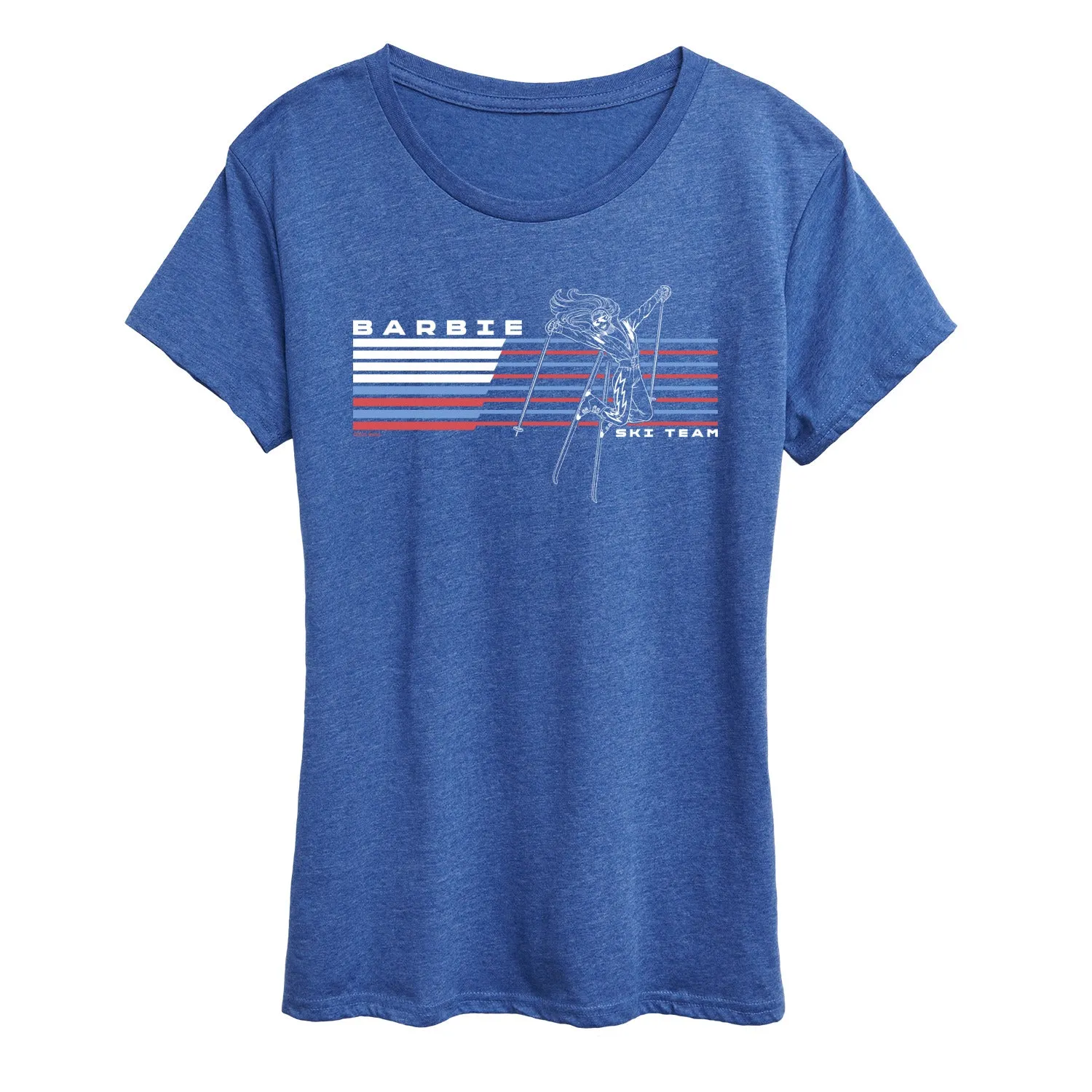 Barbie - Ski Team - Women's Short Sleeve Graphic T-Shirt sold by Zulily product image thumbnail 5