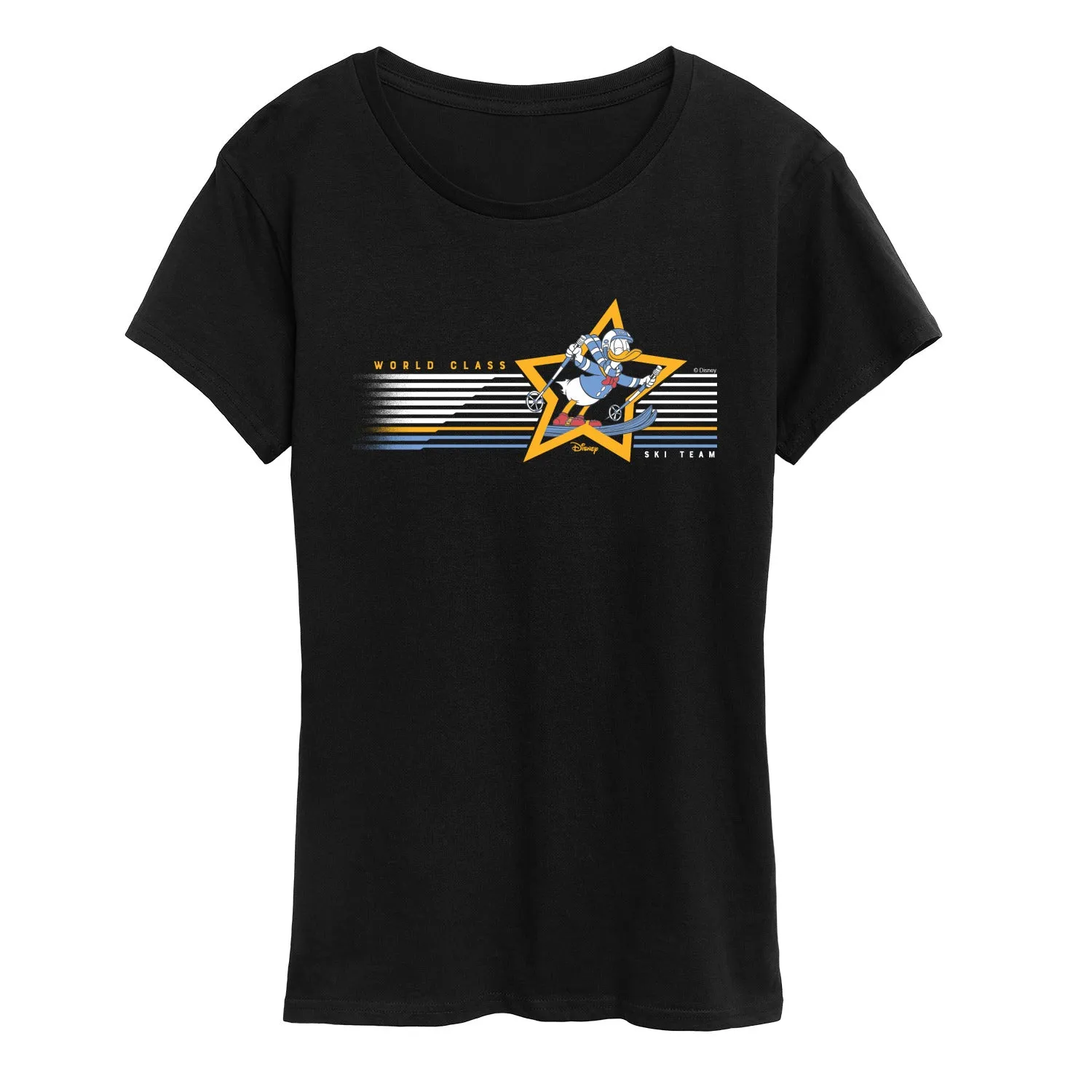 Disney - World Class Ski - Women's Short Sleeve Graphic T-Shirt sold by Zulily product image thumbnail 2