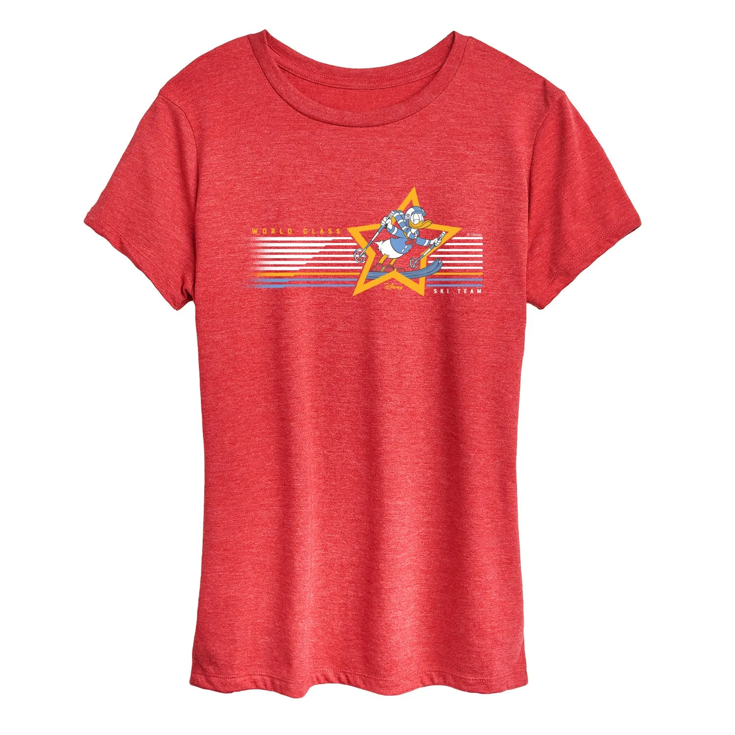 Disney - World Class Ski - Women's Short Sleeve Graphic T-Shirt sold by Zulily product image thumbnail 4