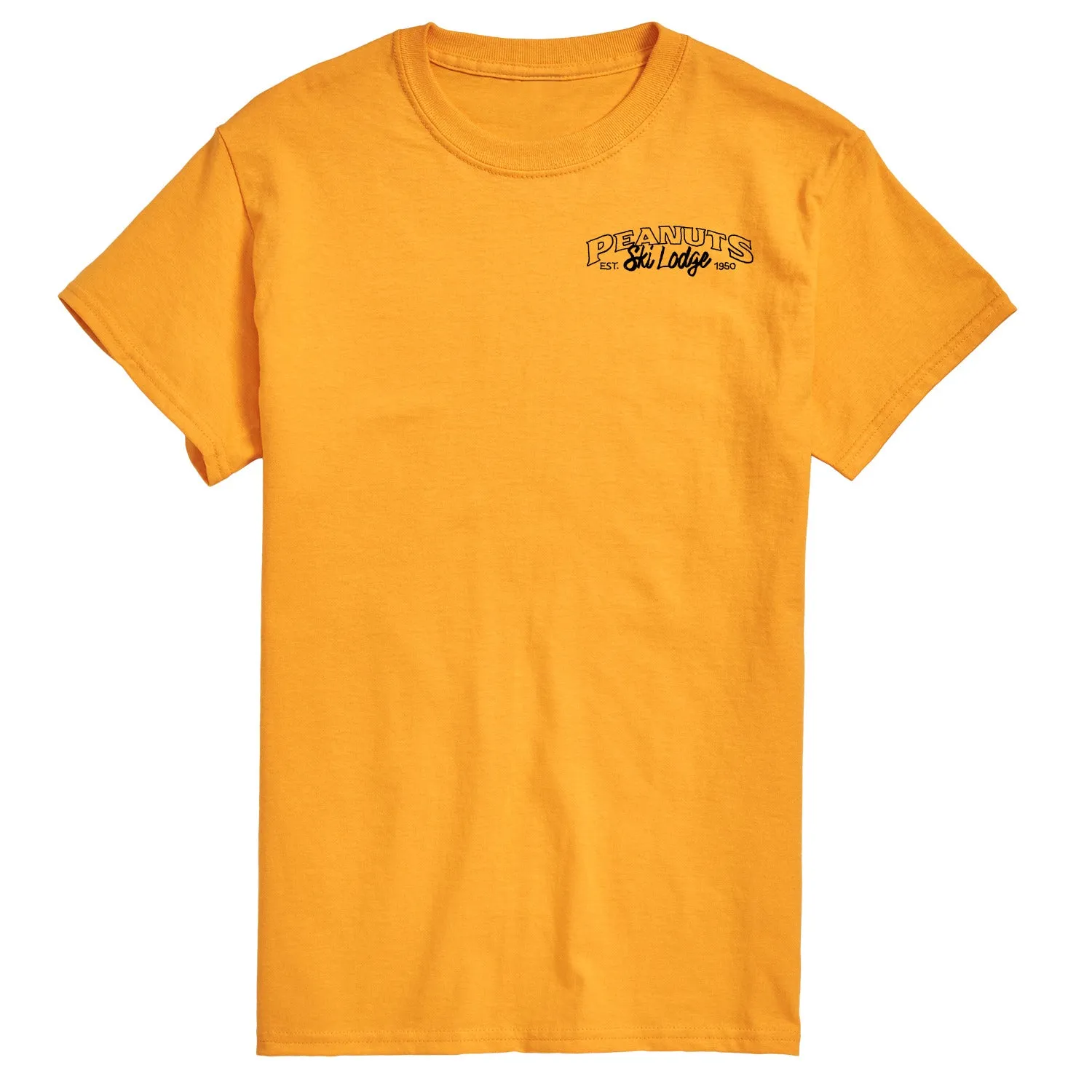 Peanuts - Peanuts Skiing - Men's Short Sleeve Graphic T-Shirt sold by Zulily product image thumbnail 4