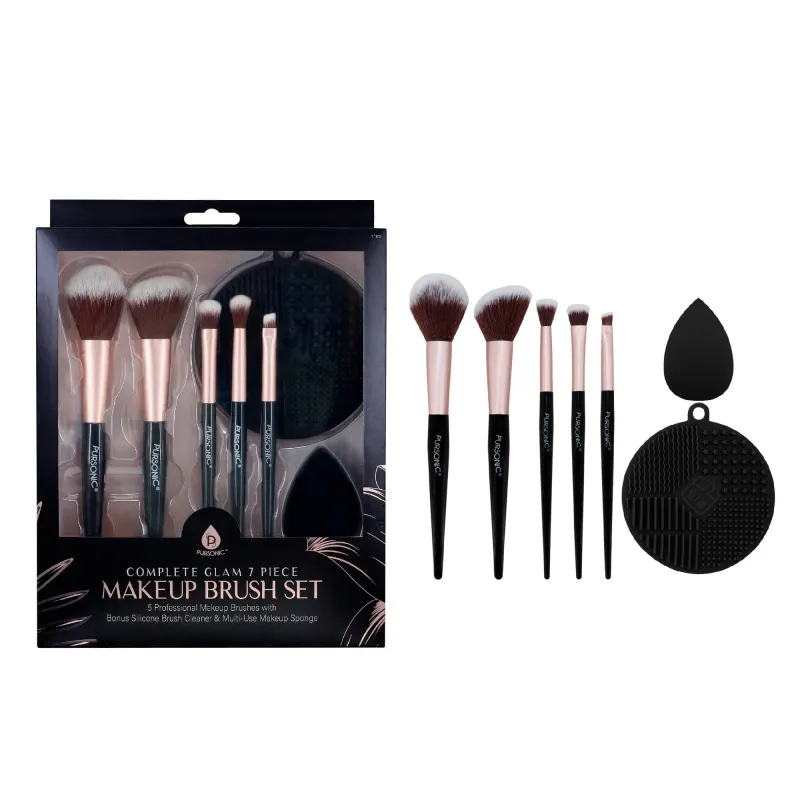 Pursonic Complete Glam 7-Piece Makeup Brush Set sold by Zulily