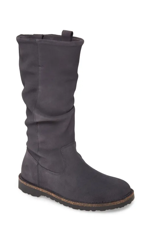 Birkenstock Unisex Luton High Suede Leather Graphite Hydrophobic made by Birkenstock