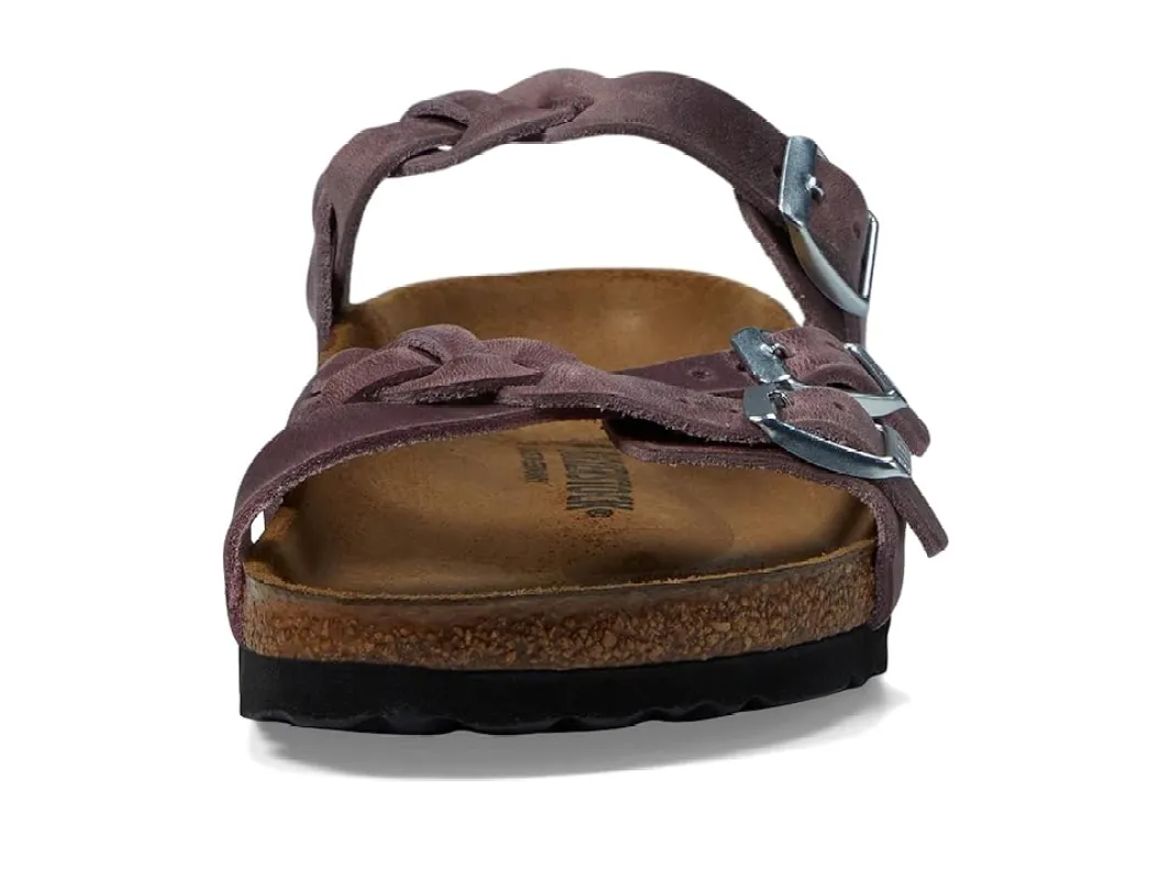 Birkenstock Unisex Franca Braided Oiled Leather Lavender sold by Zulily