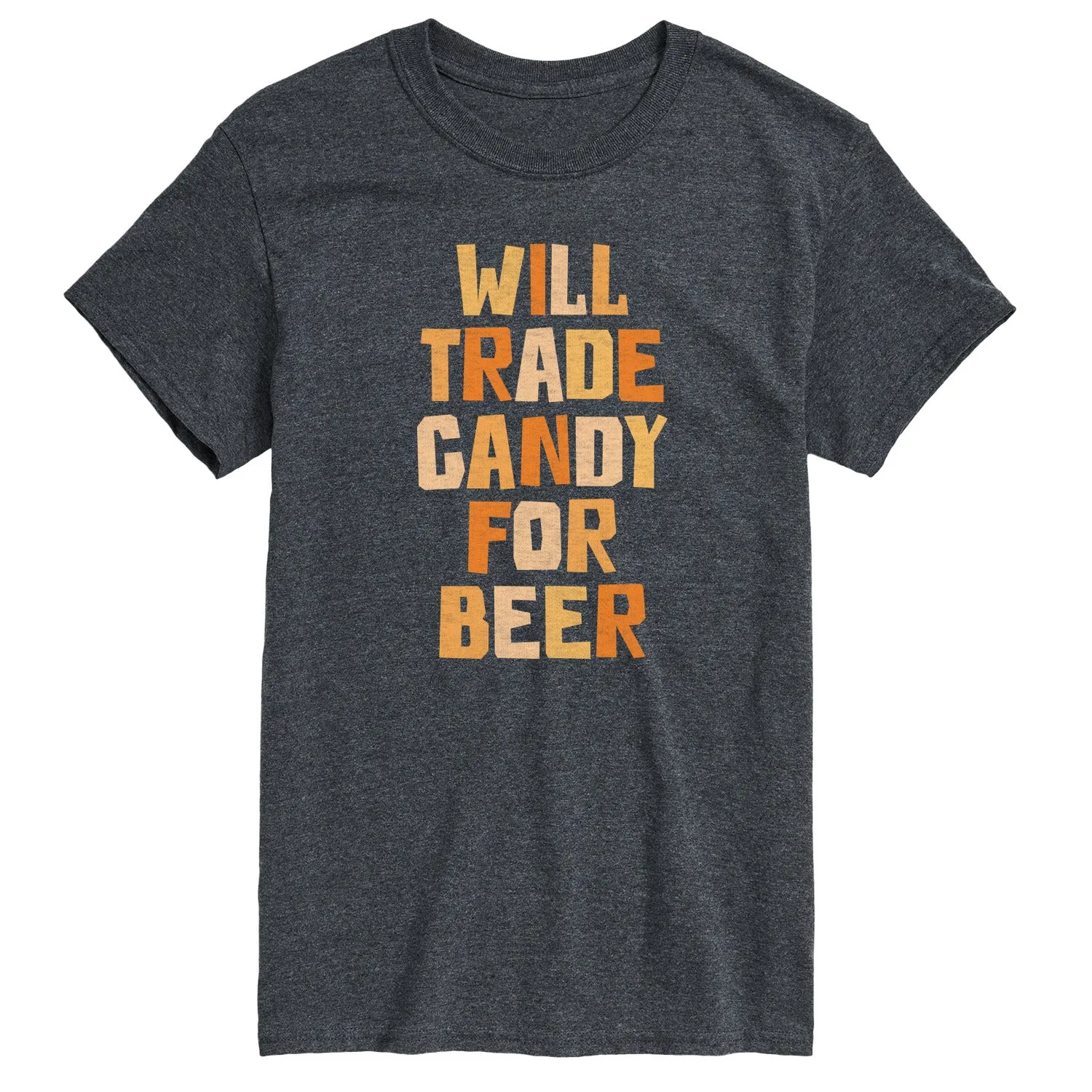 Instant Message - Will Trade Candy For Beer - Men's Short Sleeve Graphic T-Shirt sold by Zulily product image thumbnail 2