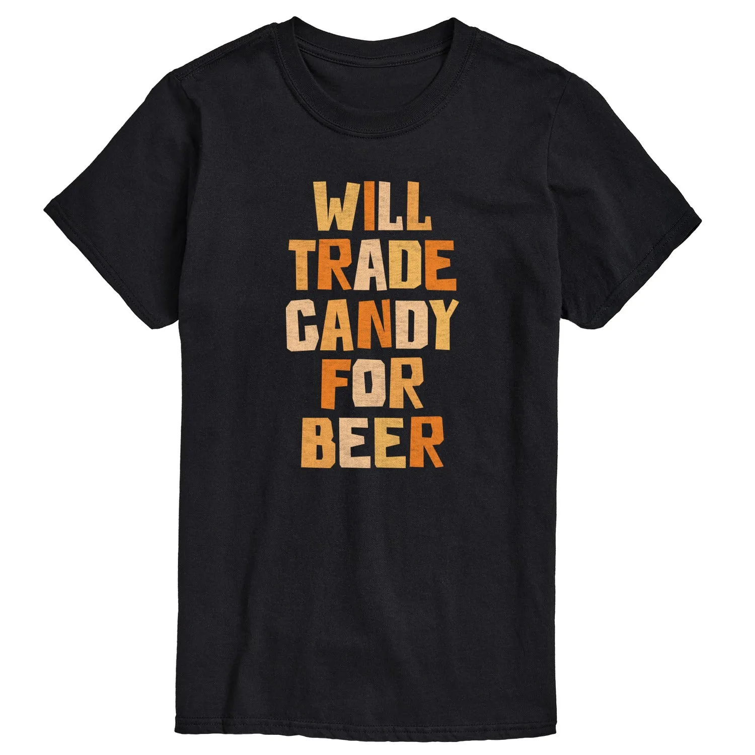 Instant Message - Will Trade Candy For Beer - Men's Short Sleeve Graphic T-Shirt sold by Zulily product image thumbnail 4