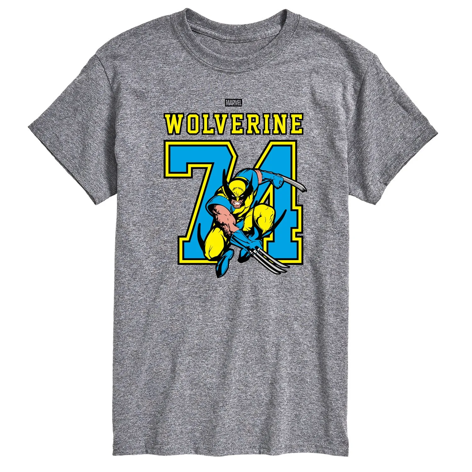 Marvel - Wolverine Jersey - Men's Short Sleeve Graphic T-Shirt sold by Zulily