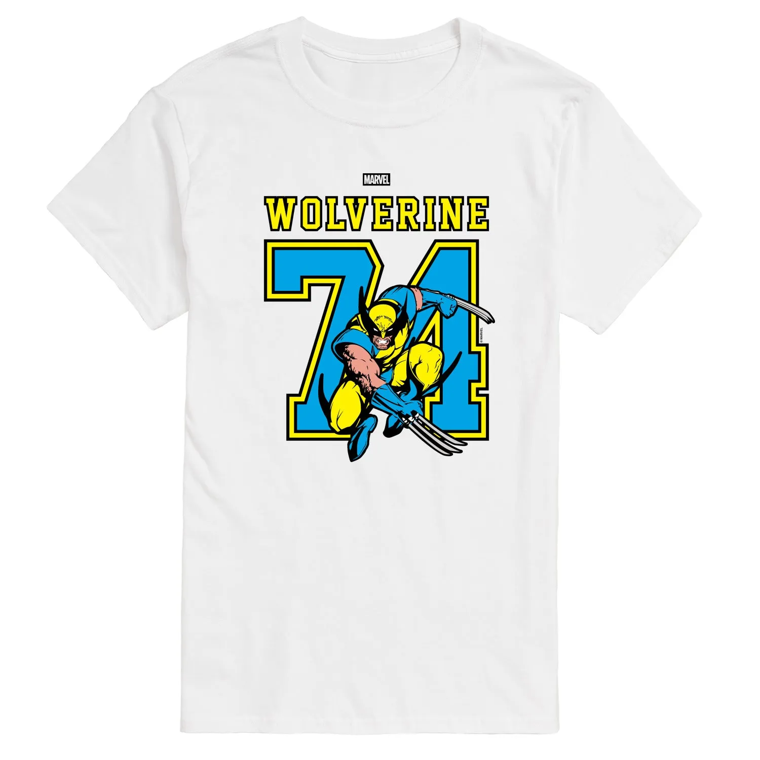 Marvel - Wolverine Jersey - Men's Short Sleeve Graphic T-Shirt sold by Zulily product image thumbnail 2