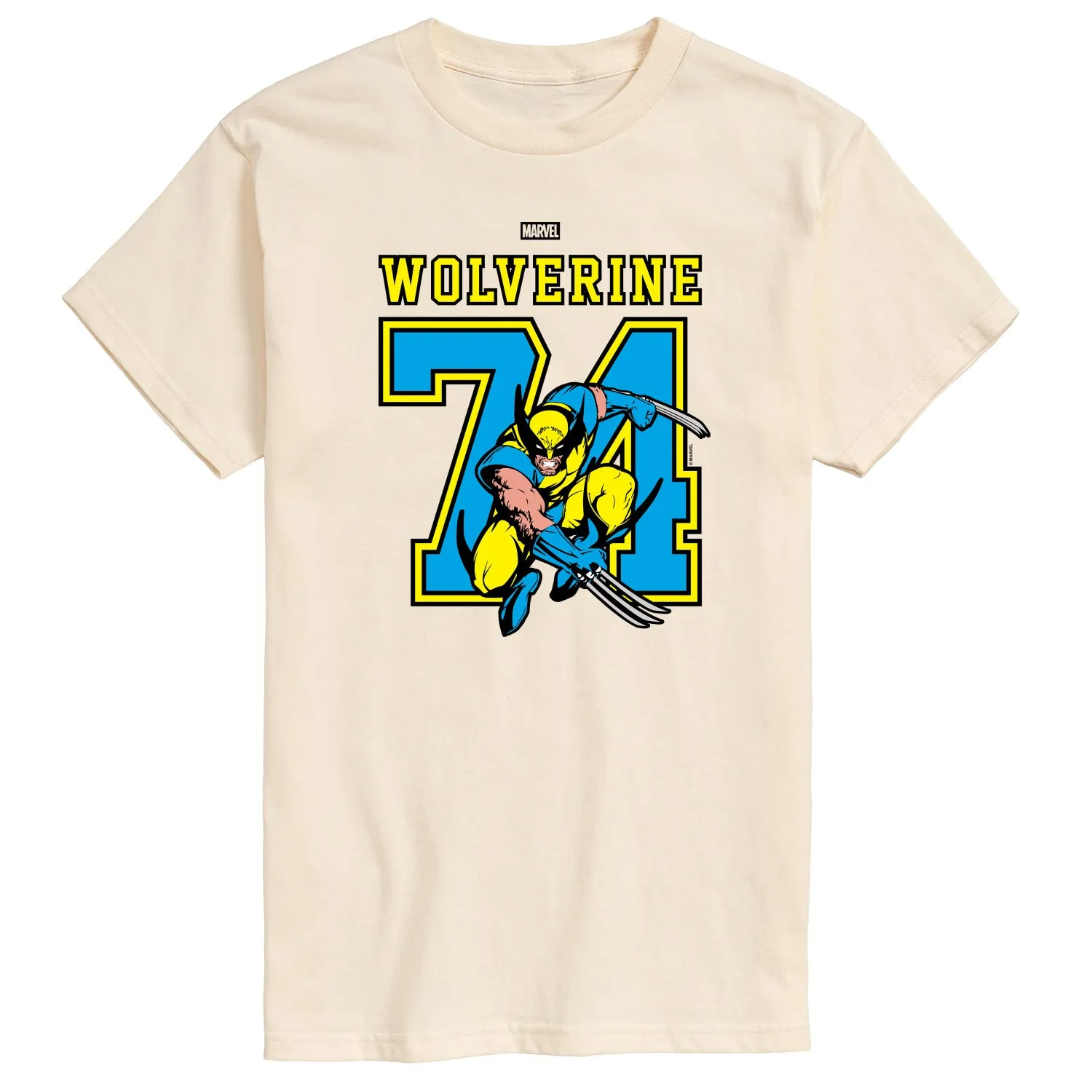 Marvel - Wolverine Jersey - Men's Short Sleeve Graphic T-Shirt sold by Zulily product image thumbnail 3