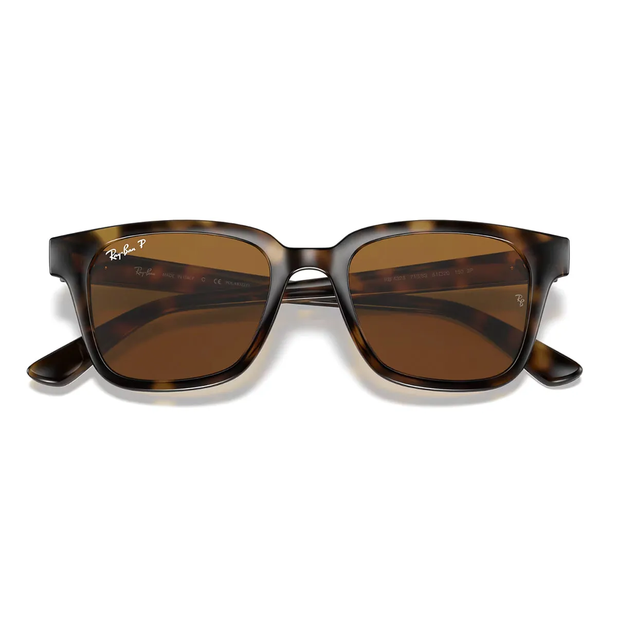 Ray-Ban Light Havana Square Sunglasses RB4323 sold by Zulily product image thumbnail 2