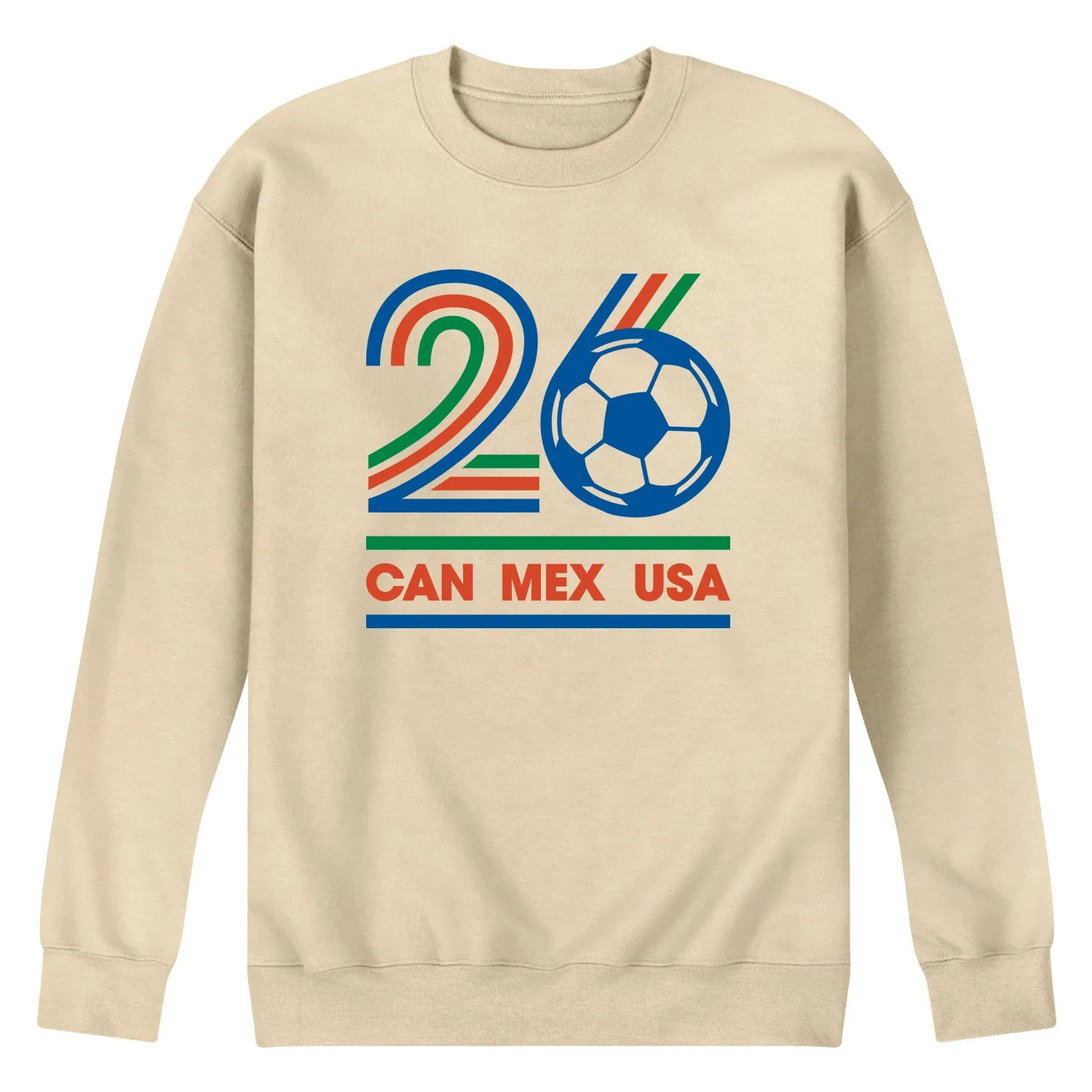 Instant Message - Soccer 26 - Men's Crew Fleece Sweatshirt sold by Zulily product image thumbnail 2