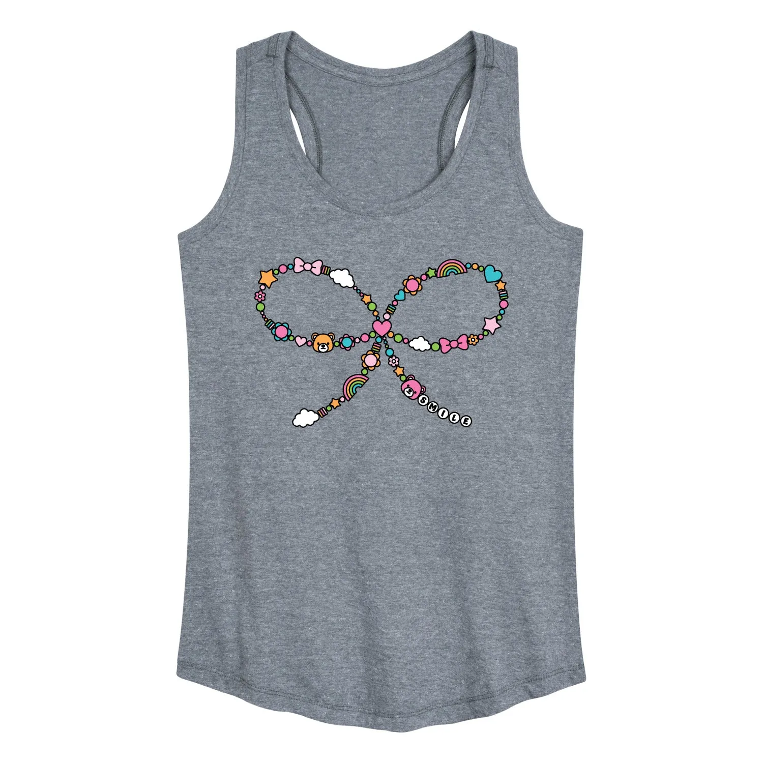 Instant Message - Bead Bow - Women's Racerback Graphic Tank sold by Zulily