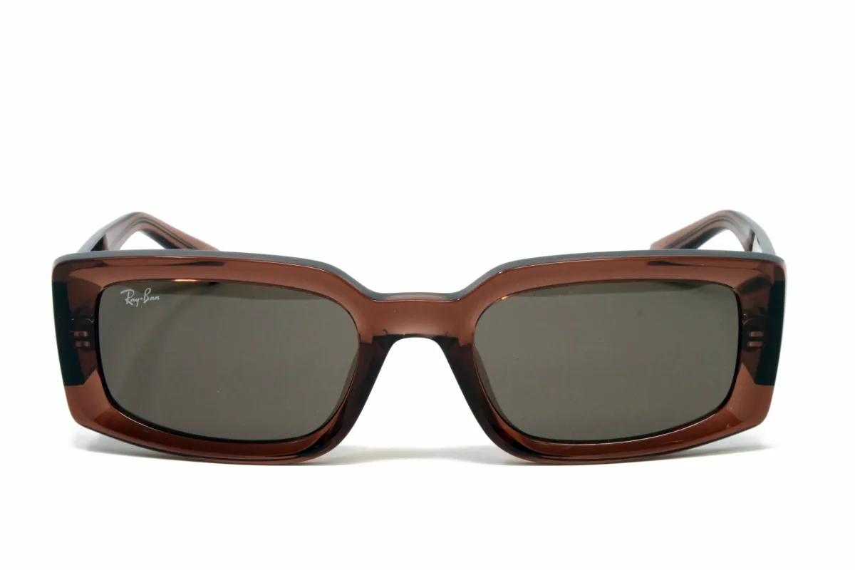 Ray-Ban Brown Rectangular Sunglasses made by Ray-Ban