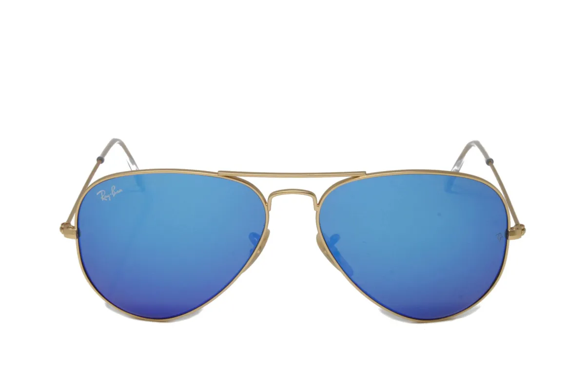 Ray-Ban Gold Large Metal Aviator Unisex Sunglasses sold by Zulily