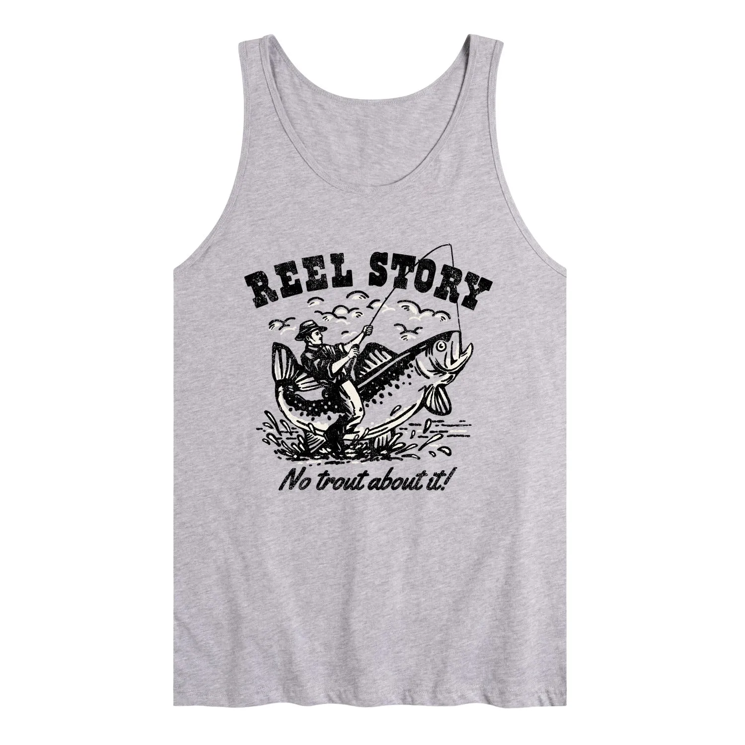 Instant Message - Reel Story - Men's Sleeveless Graphic Tank sold by Zulily